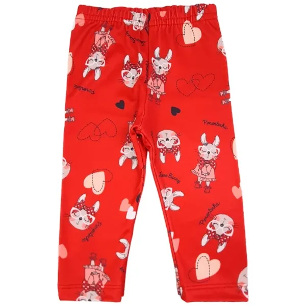 Conjunto Moletom Bebê Menina Sweet Bunny Salmão