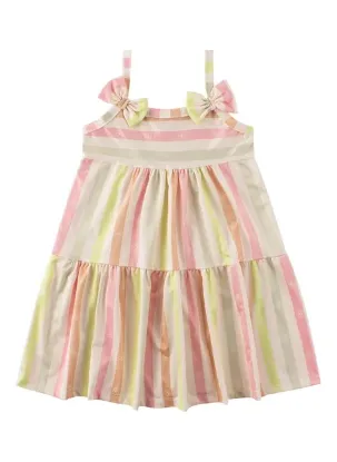 Vestido Infantil Menina manga curta
