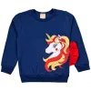 Conjunto Kids Menina Unicorn Marinho