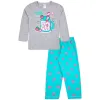 Pijama Infantil Menina Bubble Strawberry Cinza