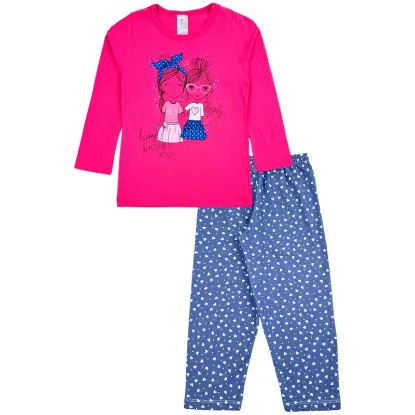Pijama Infantil Menina Best Friends Pink