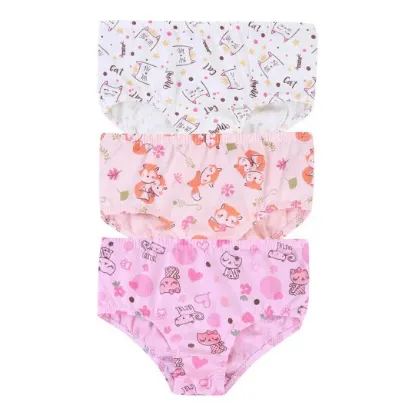 Kit Calcinha Infantil Kellynha Estampa Sortida