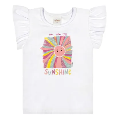 Blusa Infantil Elian Cotton Estampada